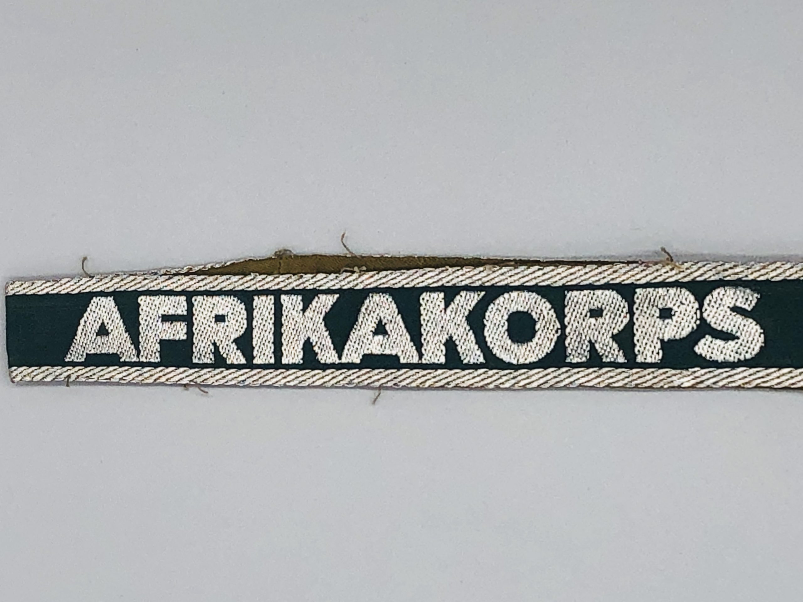 Elite Deutsches Afrika-Korps EM/NCO cuff title 