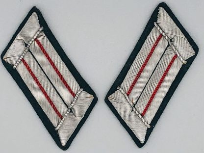 German Army WW2 Artillery Collar Patches