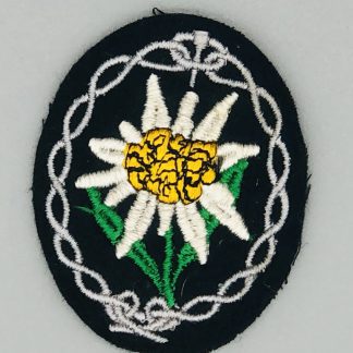 EDELWEISS SLEEVE INSIGNIA, MOUNTAIN TROOPS
