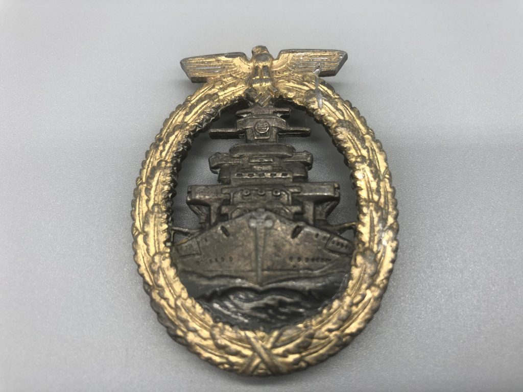 Kriegsmarine High Seas Fleet Badge I WW2 German Militaria Decorations