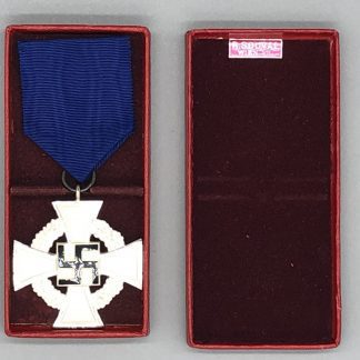 Original National Faithful Service Medal 25 Years Cased