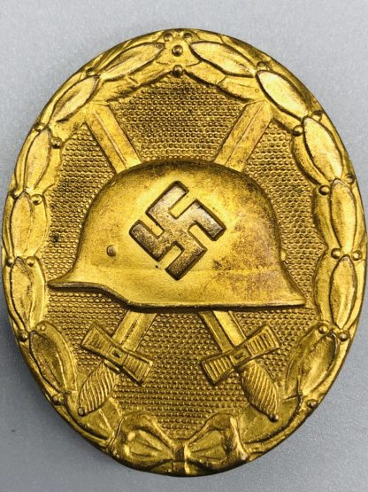 WW2 German Wound Badge In Gold