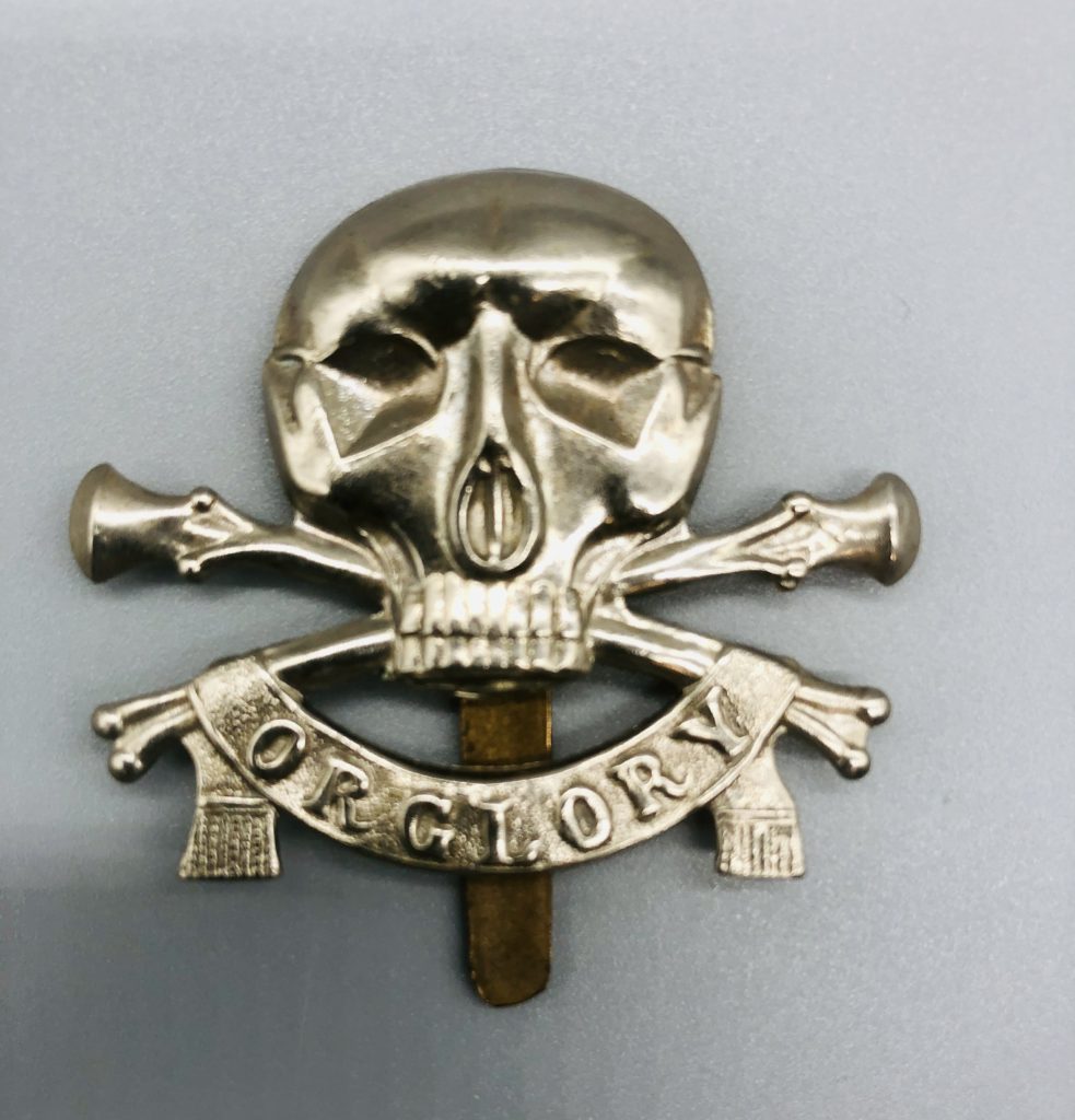 17th / 21st Lancers Cap Badge I WW1 & WW2 British Militaria Online Shop