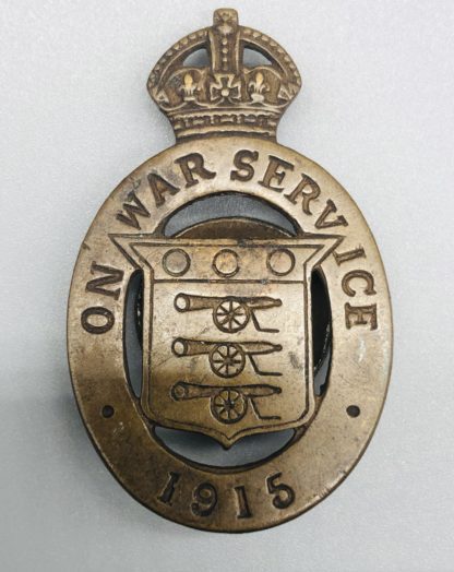 On War Service Badge 1915