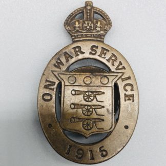 On War Service Badge 1915