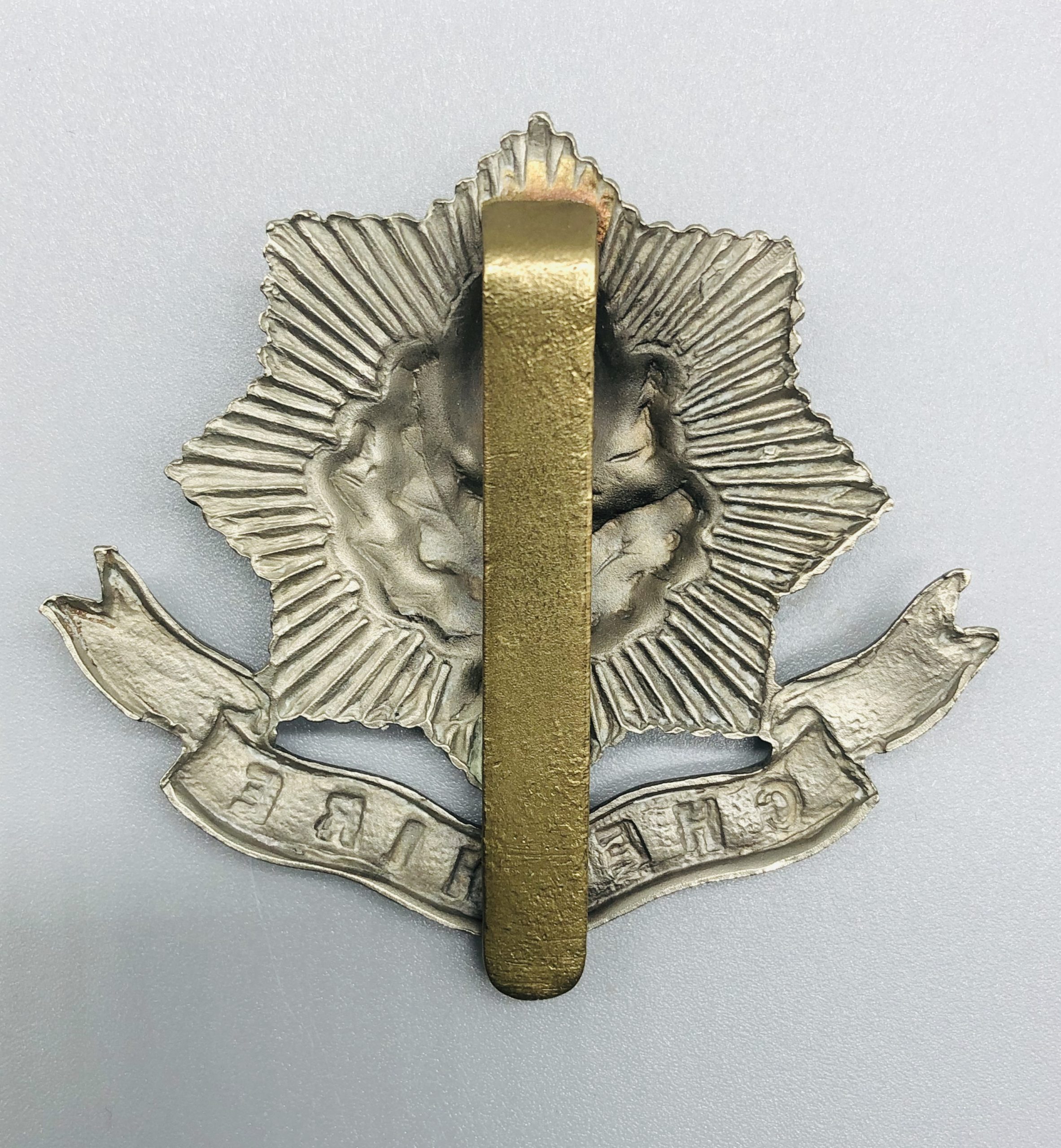 Royale Car Grill Badge THE CHESHIRE REGIMENT 22 B2.1344 