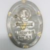 National Socialist German Workers visor cap badge
