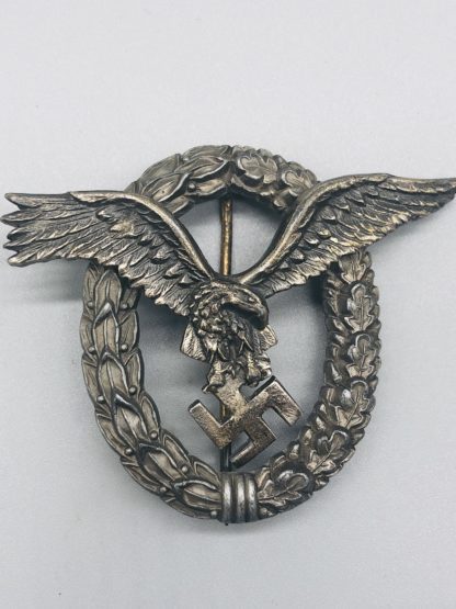 Luftwaffe Pilots Badge Cased by C.E. Junker