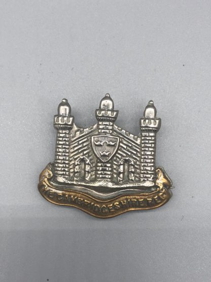 Cambridgeshire Regiment Sweetheart Badge