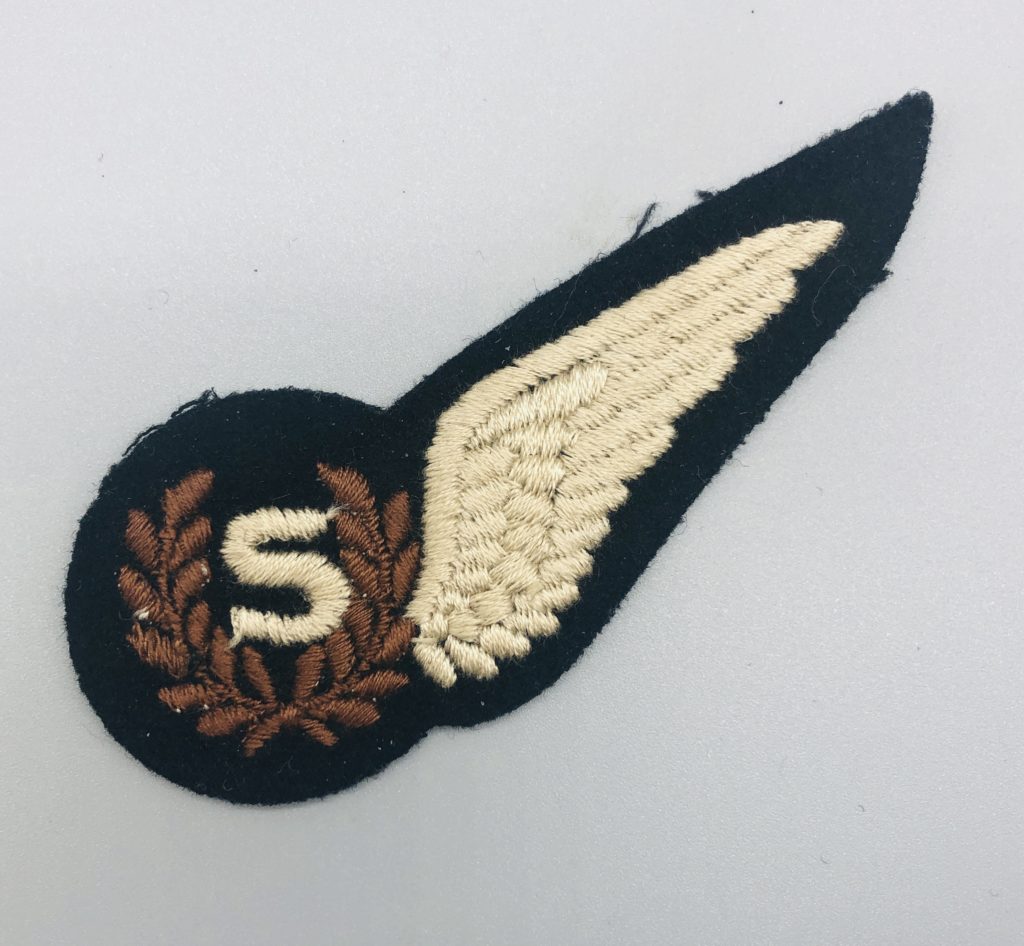 RAF Wireless Operator Brevet Badge I WW2 British Militaria Insignia