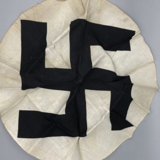 Third Reich Flag, white disc and Swastika souvenir
