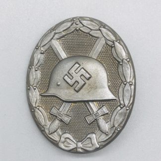 GERMAN WOUND BADGE IN SILVER 1939