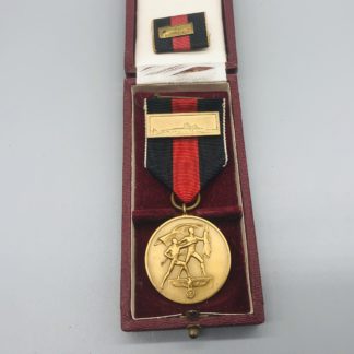 Sudetenland Medal, with Presentation Box
