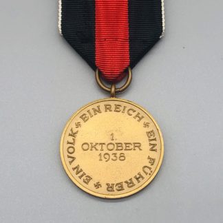 Sudetenland Medal, with Presentation Box