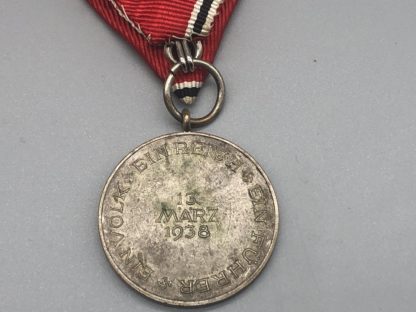 Anschluss Medal With Presentation Case