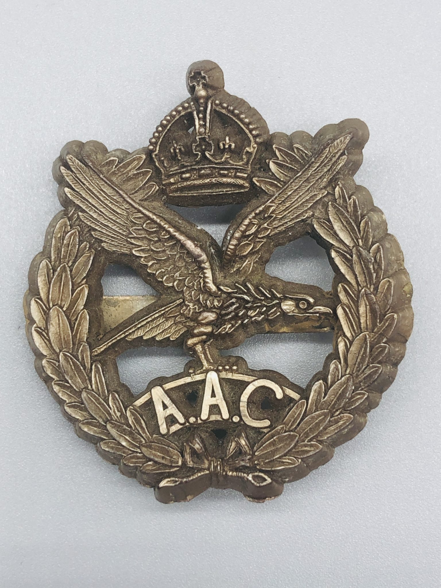 Army Air Corp Plastic Cap Badge I WW2 British Airborne Badges