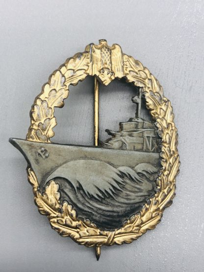 Kriegsmarine Destroyer War Badge By Rudolf Souval