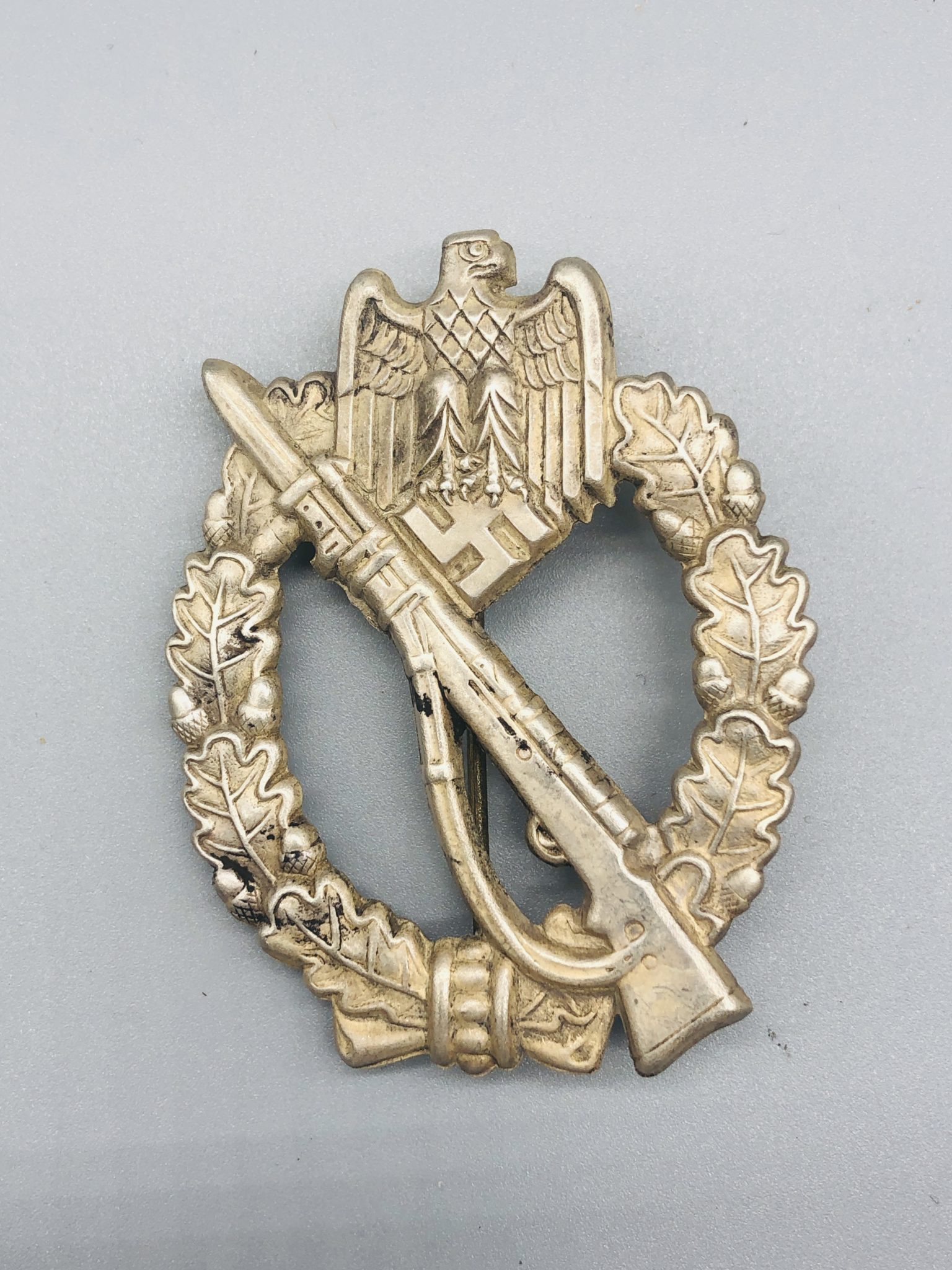 Infantry Assault Badge In Silver I WW2 German Militaria & Collectables