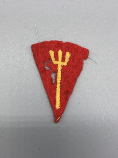British 116th Infantry Brigade Shoulder Flash Badge