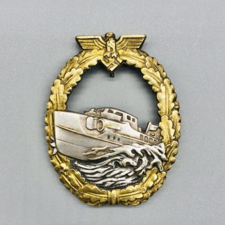 Kriegsmarine E-Boat Badge By Schwerin 1st Pattern