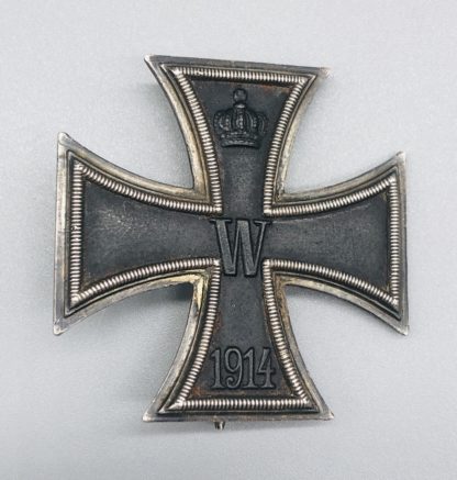 Iron Cross 1914 1st Class by Carl Dillenius, Pforzheim