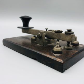 WW1 British Morse Code Key Dated 1915