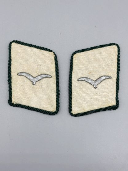 Luftwaffe Collar Tabs EM Hermann Göring Division Jager