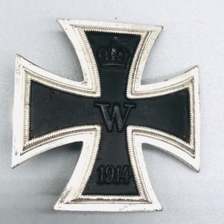 Iron Cross 1914 1st Class by Wilhelm Deumer I WW1 German Militaria
