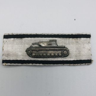 Tank Destruction Badge Silver