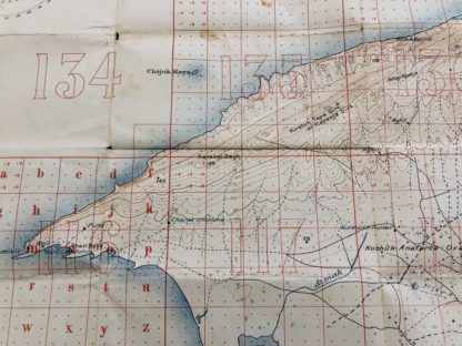 Gallipoli Campaign Suvla Bay Map