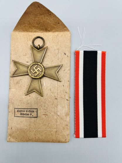 War Merit Cross 2nd Class Medal with envelope