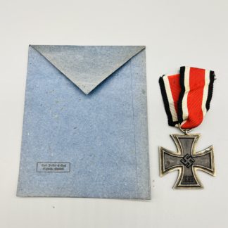 Iron Cross 1939 EK2 With Bag By Karl Forster & Graf Schwäbisch Gmünd