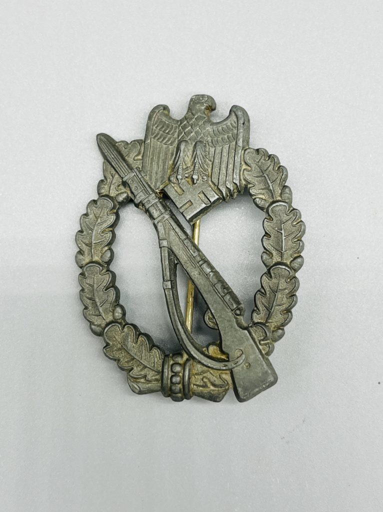 Heer Infantry Assault Badge In Silver Hermann Wernstein I WW2 Militaria