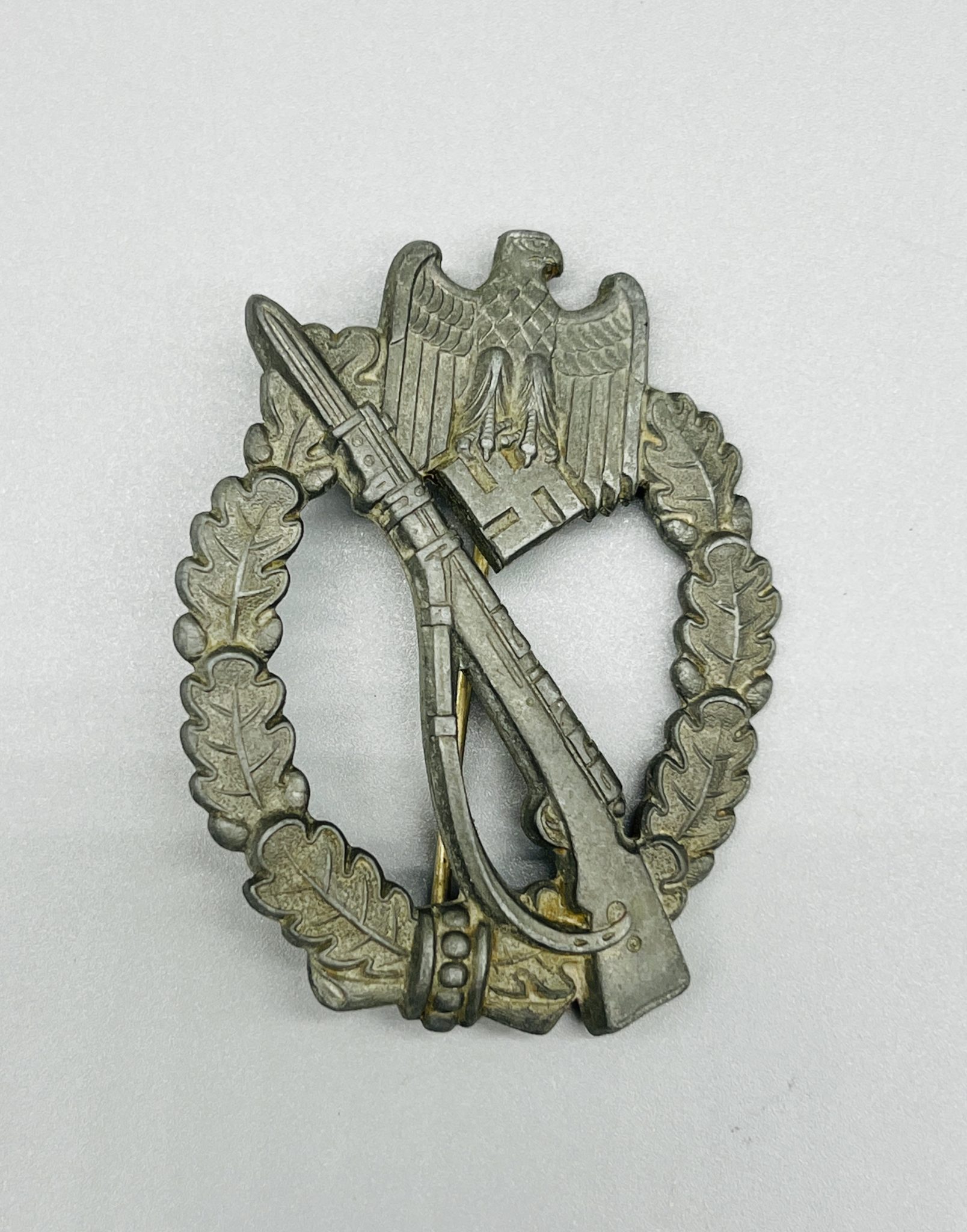 Heer Infantry Assault Badge In Silver Hermann Wernstein I WW2 Militaria