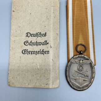 West Wall Medal with presentation packet