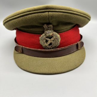 WW1 British General Staff Visor Cap Khaki