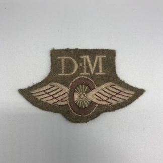 British Army Driver Mechanic Cloth Trade Badge I WW2 British Militaria