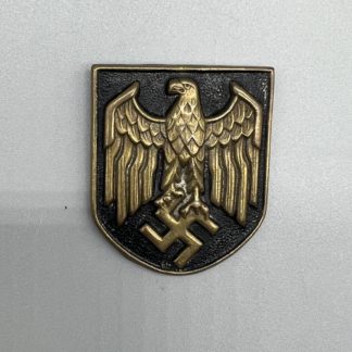 Kriegsmarine Pith Helmet Shield
