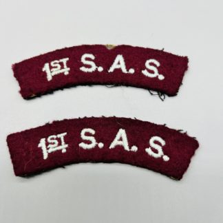 1st Special Air Service (SAS) Shoulder Title Set