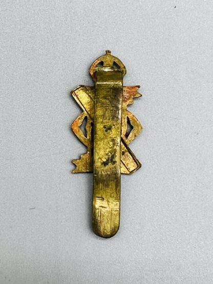 13/18 Royal Hussars Cap Badge Reverse