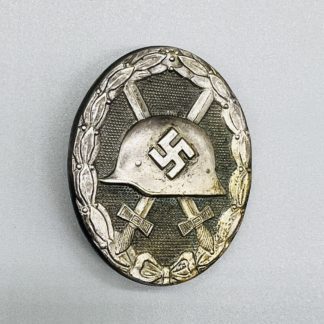 Wound Badge Silver By Gustav Brehmer 