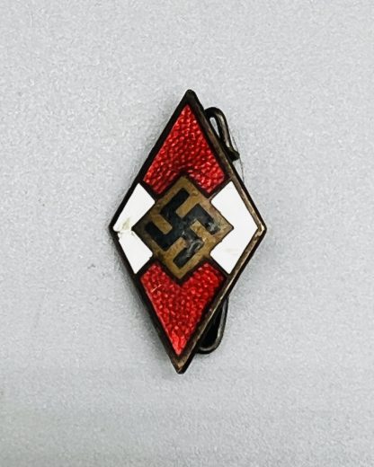 Hitler Youth Enamel Cap Badge
