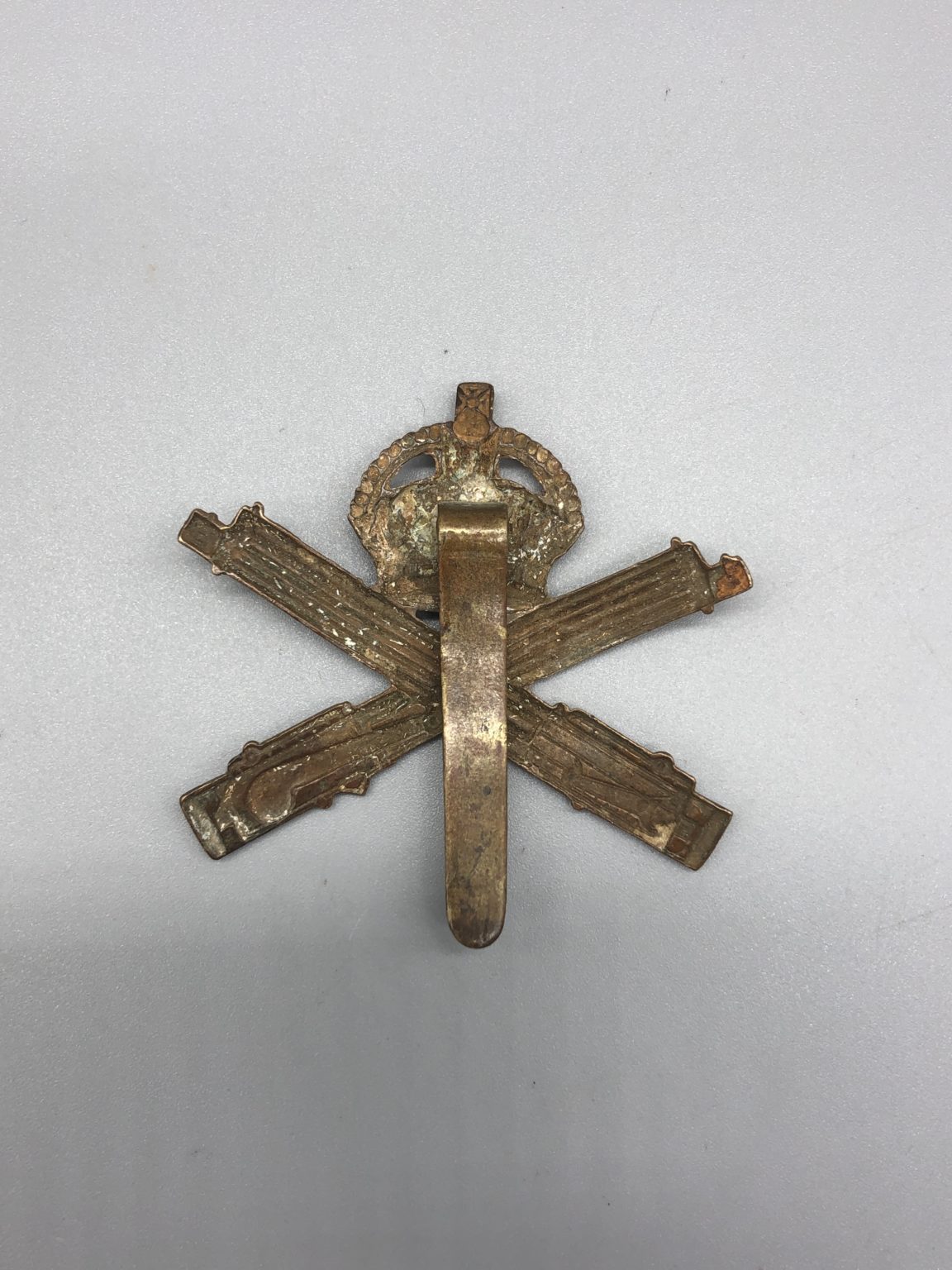 Machine Gun Corp Cap Badge I WW1 British Militaria Cap Badges