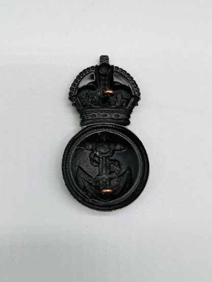 Royal Naval Division Chief Petty Officers Cap Badge, Reverse