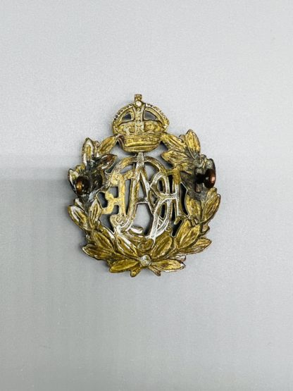 Royal Canadian Air Force Cap Badge, Reverse, With Lugs