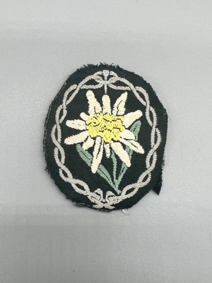 Heer Gebirgsjager Edelweiss Mountain Troops Sleeve Badge