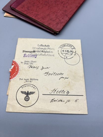 A Collection of Nazi German ID Work Passes I WW2 German Militaria