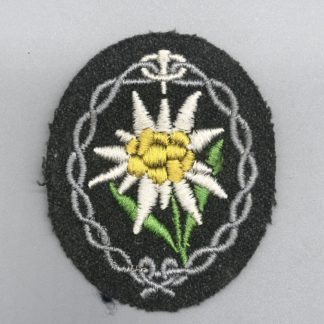 Gebirgsjager Mountain Troops Sleeve Badge