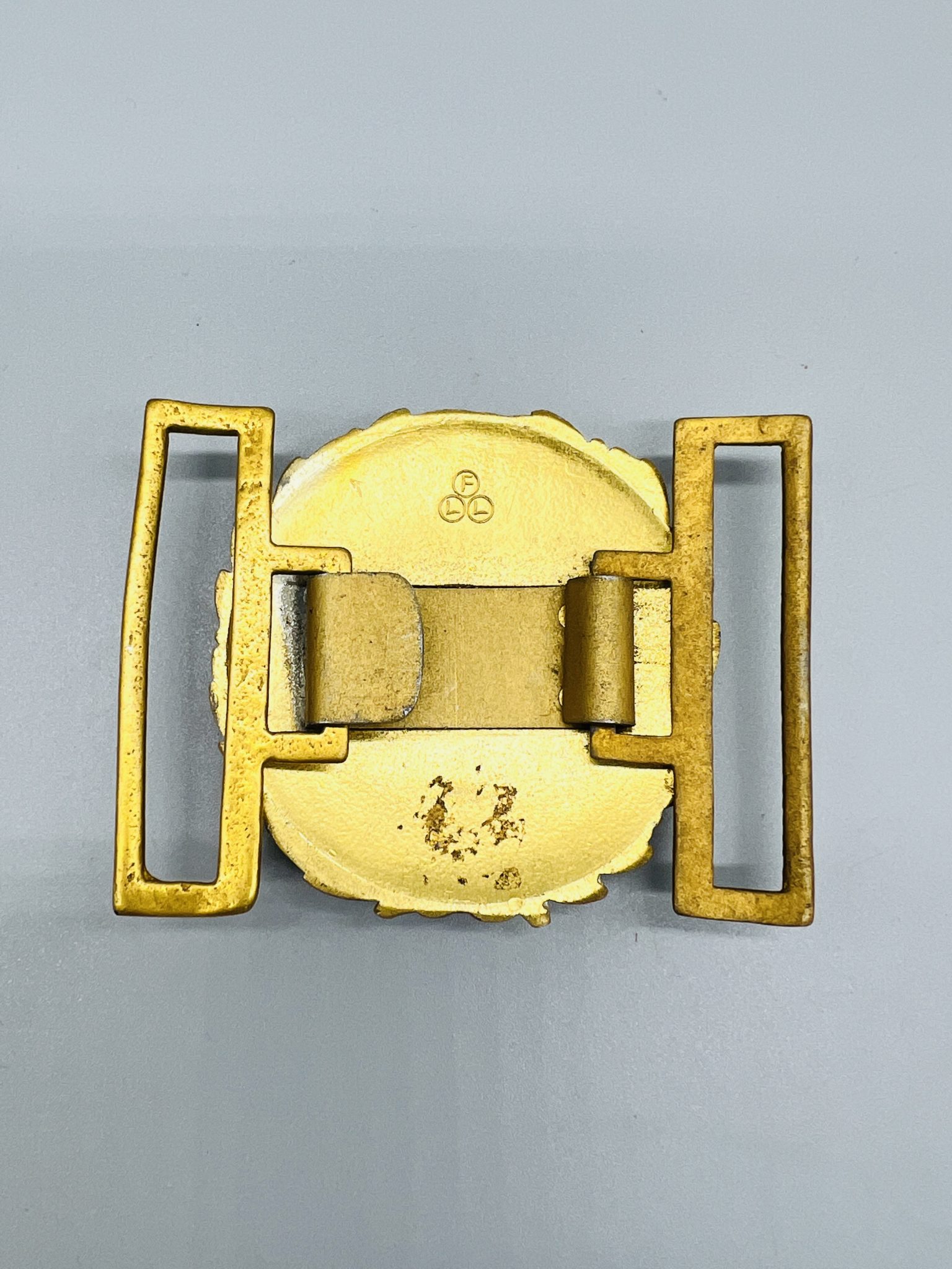 Kriegsmarine Officer's Belt Buckle By FLL I WW2 German Militaria