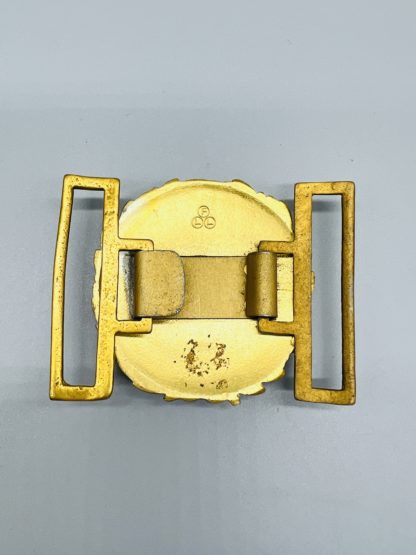 Kriegsmarine Officer's Belt Buckle, with makers mark on the reverse FLL